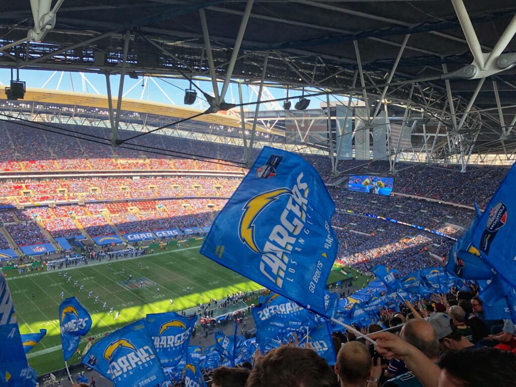 chargers game view