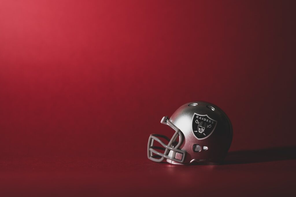 Josh Jacobs Raiders Helmet